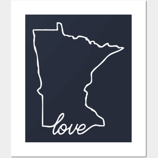 Minnesota Home - Land of 10000 Lakes - Love Minnesota Posters and Art